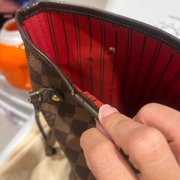 LV Neverfull MM damier - Picture 4 of 16